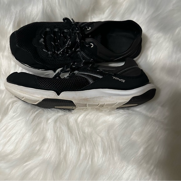 Teva Black and White Athletic Shoes - Picture 6 of 13